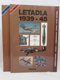 kolektiv, autorů, Letadla 1939-45: Stíhací a bombardovací letadla Velké Británie 1, 2, 0